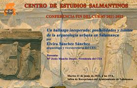 Un hallazgo inesperado: posibilidades y límites de la arqueología urbana en Salamanca