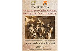 Conferencia «Un paseo fotográfico por el edificio histórico de la USAL»