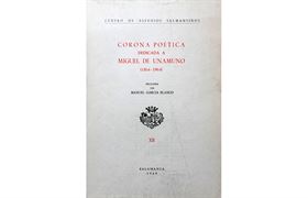 Nº12. Corona poética dedicada a Miguel de Unamuno (1864-1964)